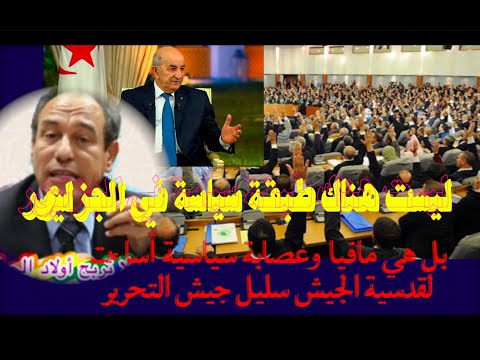 ليست هناك طبقة سياسة في الجزائر بل هي مافيا وعصابة سياسية