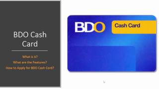 How to Apply for BDO Cash Card