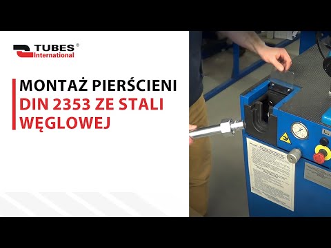 Montaż pierścieni DIN2353 ze stali węglowej - zdjęcie