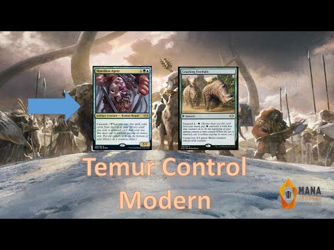 Temur Control Decktech and Matches - Modern - MTG - Shardless Agent The Real Deal?