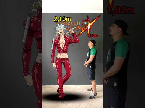 altura de alguns personagens de 7 pecados capitais parte 1