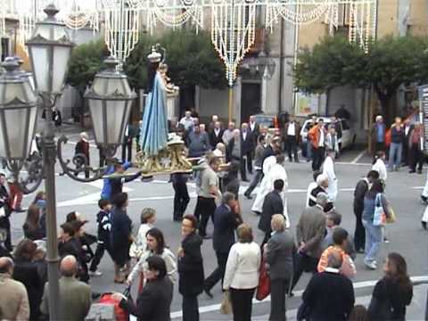 Festa di Maria SS. del Rosario        Girifalco 3-4 Ottobre 2009     youtube   (peperosano)