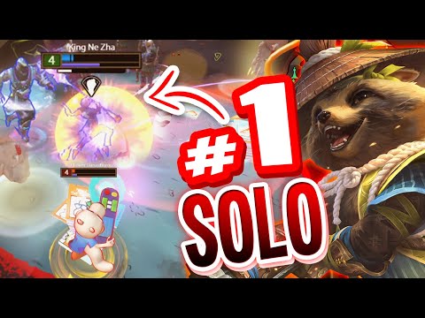 This is How the NUMBER ONE Danzaburou in SMITE DESTROYS PEOPLE in SOLO LANE!