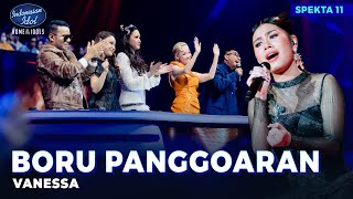 Download lagu VANESSA - BORU PANGGOARAN - SPEKTAKULER SHOW 11 - Indonesian Idol 2025 mp3