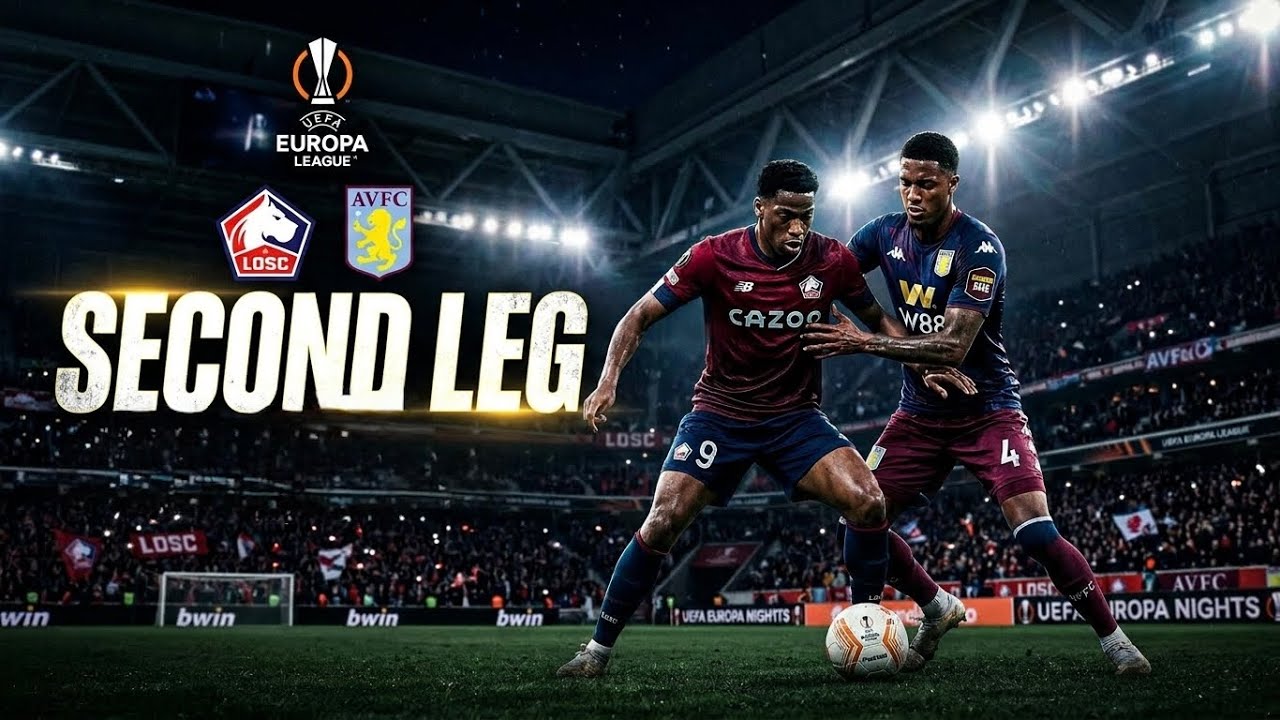 Aston Villa vs Lille | Europa League Round of 16 2nd Leg Simulation 4K 