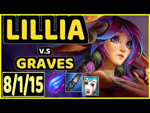 SEVENARMY (LILLIA) vs GRAVES - 8/1/15 KDA JUNGLE GAMEPLAY - EUW Ranked GRANDMASTER