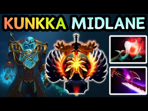 🔥 KUNKKA MID INSANE COMBO INSANE DAMAGE | DOTA 2 GAMEPLAY 🔥