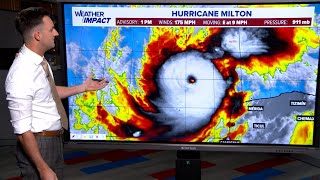 Hurricane Milton: Category 5 storm heads toward Florida | 1 p.m. update Oct. 7