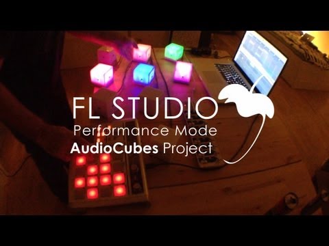 FL Studio Performance Mode | Sacco Plays Percussa AudioCubes