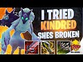 I Tried Kindred In Wild Rift And She's BROKEN! | Challenger Kindred Gameplay | Guide & Build