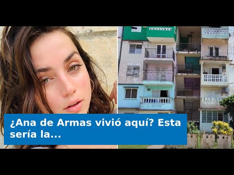 ¿Ana de Armas vivió aquí? Esta sería la casa de su infancia en Cuba en Santa Cruz del Norte