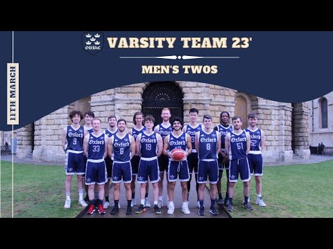 Basketball Varsity 2023 - Men's Twos Oxford v Cambridge