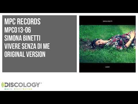 Simona Binetti - Vivere Senza Di Me [ Original Version ] MPC013