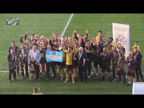 SIARKA TARNOBRZEG - STAL GORZYCE 8:0 (5:0) - FRAGMENTY MECZU I KOMENTARZE TRENERÓW