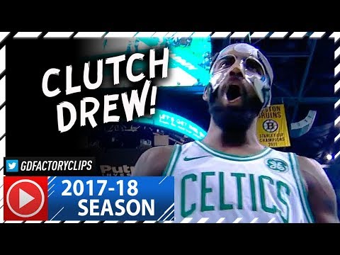 Masked Kyrie Irving Full Highlights vs Mavericks (2017.12.06) - 23 Pts, CLUTCH!