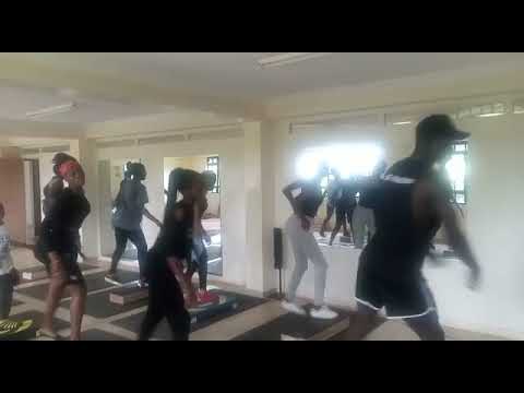 Coach Nico steps aerobic workout for more info call +245 713183002