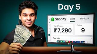 I Tried Dropshipping for 5 Days (Real Results!) *No COD* thumbnail