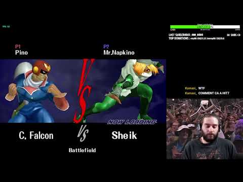 FLFN - Pino (Captain Falcon) vs Mr.napkino (Sheik) - Pool B1 LR1