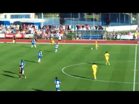 2. kolo Poháru České pošty: TJ Svitavy - FC Vysočina Jihlava 1:2 (0:1) - šance Jihlavy (tyč)
