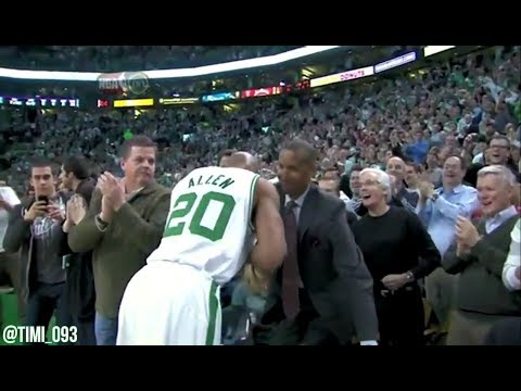 Throwback: Ray Allen breaks Reggie Miller's All-Time NBA 3-point record (02/10/2011)