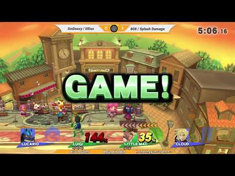 Resurgence 3 Wii U Doubles (Round Robin) - 808 / Splash Damage  vs. Smdeezy / Lildan
