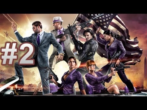 Saints Row 4 Gameplay Walkthrough Part 2 - A Pleasant Day!