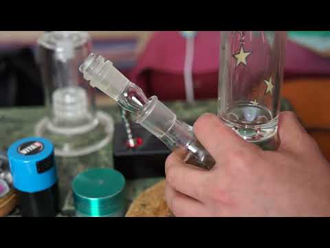 Dynavap Vapcap Glass Tip Hack in action (Ti CCD)