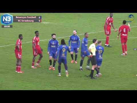 Besançon Football / RC Strasbourg (2) : (National 3) découvrez le résumé de la rencontre