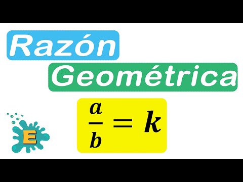 🛑Razón geométrica EJEMPLOS FÁCILES