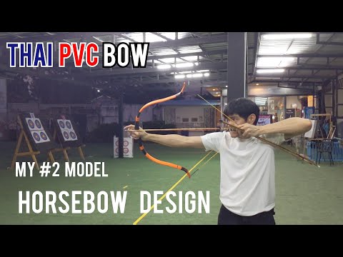 PVC takedown horsebow (2nd design) Turkish/Ottoman inspired.