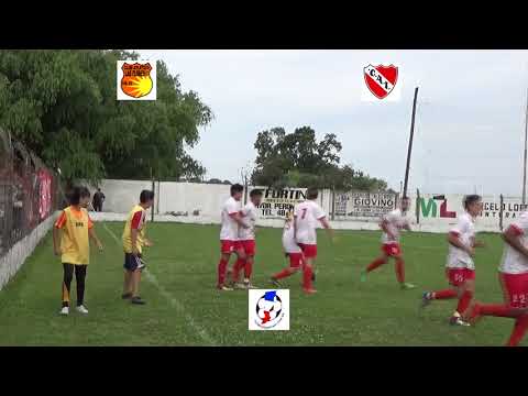 Gol de Ramón Sabater (Parcial Las Flores II 0  - Independiente 1)