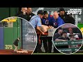 Terrifying Moment At Pirates Game As Fan Falls From Stands