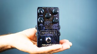 Video thumbnail for Ambient Guitar Gear Review - Neunaber Immerse Reverberator (Stereo Reverb) by Chords Of Orion