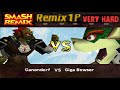 Smash Remix Classic Mode Remix 1P Gameplay With Ganondorf VERY HARD
