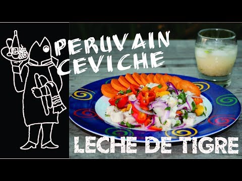 Fresh Halibut Recipe๐? How to Make Peruvian Ceviche Recipe With ๐ฎ Magical Leche De Tigre