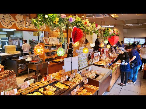 Una mirada de cerca a la elaboración de pan en horno de piedra más animada y rápida jamás realizada, ¡que hornea 5.000 panes al día! Ganador del premio al mejor oro del Gran Premio de pan de curry 2023 [Croissant Factory]