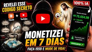Claude Grátis + YouTube = R$75.654,99 Mês
