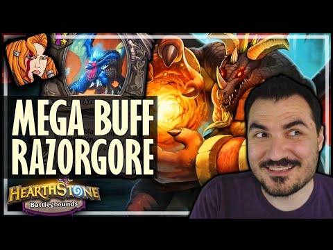 MY BIGGEST RAZORGORE EVER?! - Hearthstone Battlegrounds