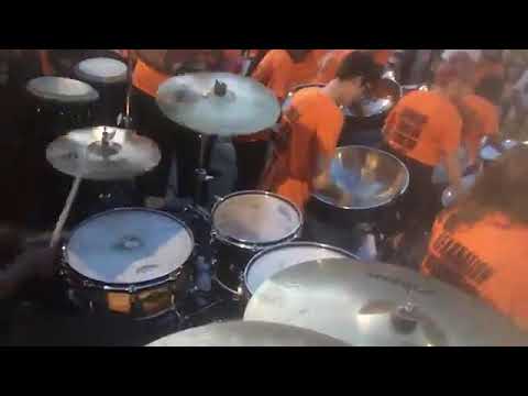 UK Panorama 2019 Iron Love   Pannation Steel Orchestra  Drum Cam
