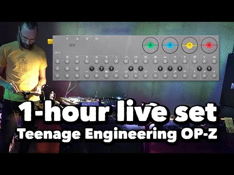 1-hour live set (Teenage Engineering OP-Z)