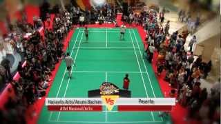 Hariyanto Arbi/Arumi Bachim di Celebrity Smash 2012