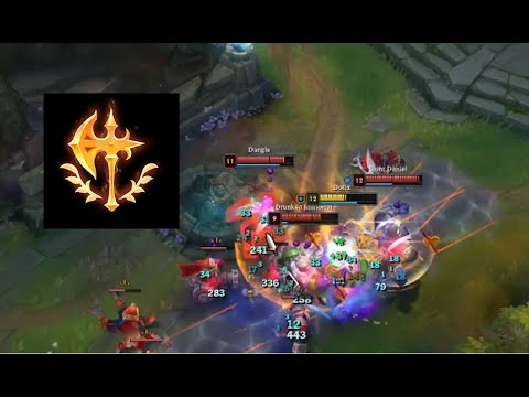 The power of Conqueror Singed