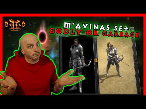 Is M'Avina's Set Actually Godly? It's Better Than I Thought.  - Diablo 2 Resurrected
