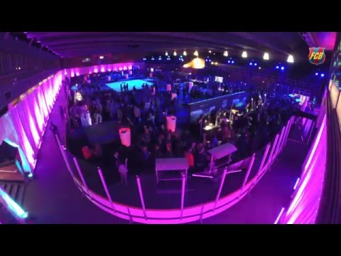 Incredible transformation of the FCB ice rink for #ElClasico