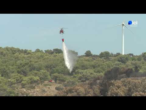 Incendie de Sigean : 630 hectares parcourus dont 300 brûlés, des riverains évacués