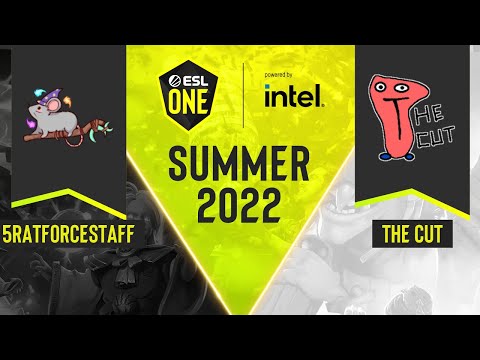 Dota2 - 5RATFORCESTAFF vs The Cut - Game 1 - DPC NA Tour 3 - ESL One Summer 2022 Division 1