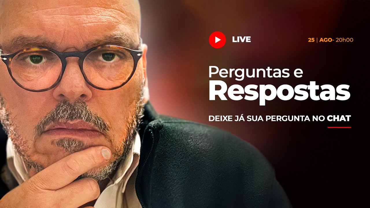 🦋 LIVE ▷ Perguntas e Respostas 25|AGO