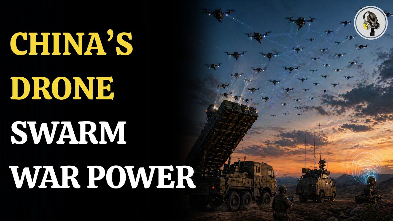 China’s Atlas Drone Swarm System Raises Global Security Concerns | WION Podcast
