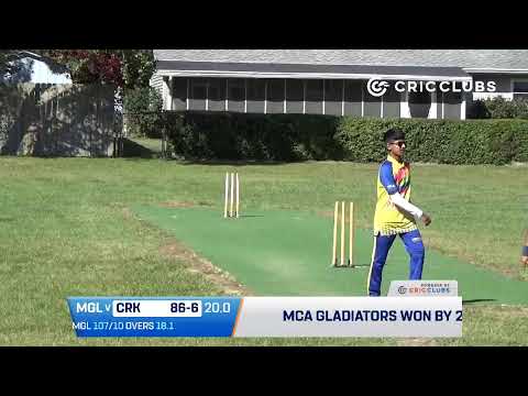 2022 Bilaterals - MCA Gladiators Vs CICC Rookies