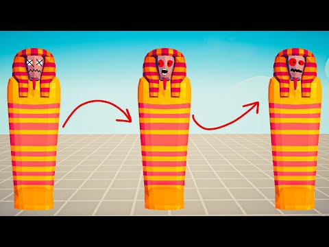 3x MUMMY vs EVERY GOD - Totally Accurate Battle Simulator TABS